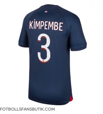 Paris Saint-Germain Presnel Kimpembe #3 Replika Hemmatröja 2023-24 Kortärmad